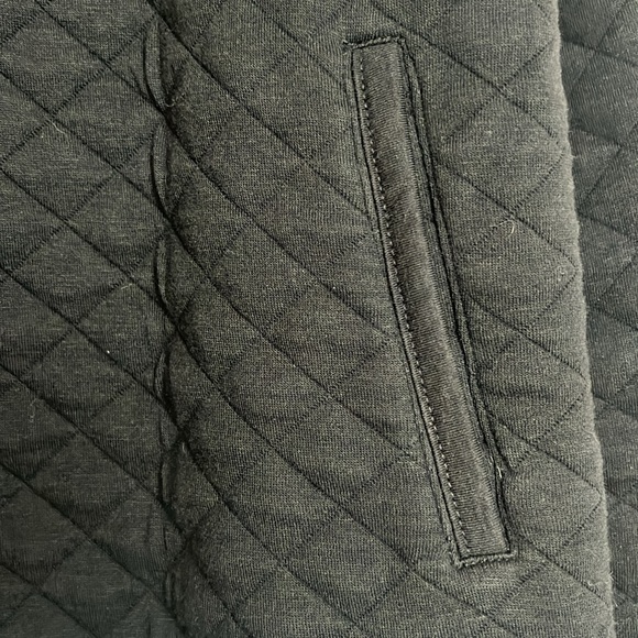 Marine Layer quilted black jacket size small excellent condition - Picture 6 of 8
